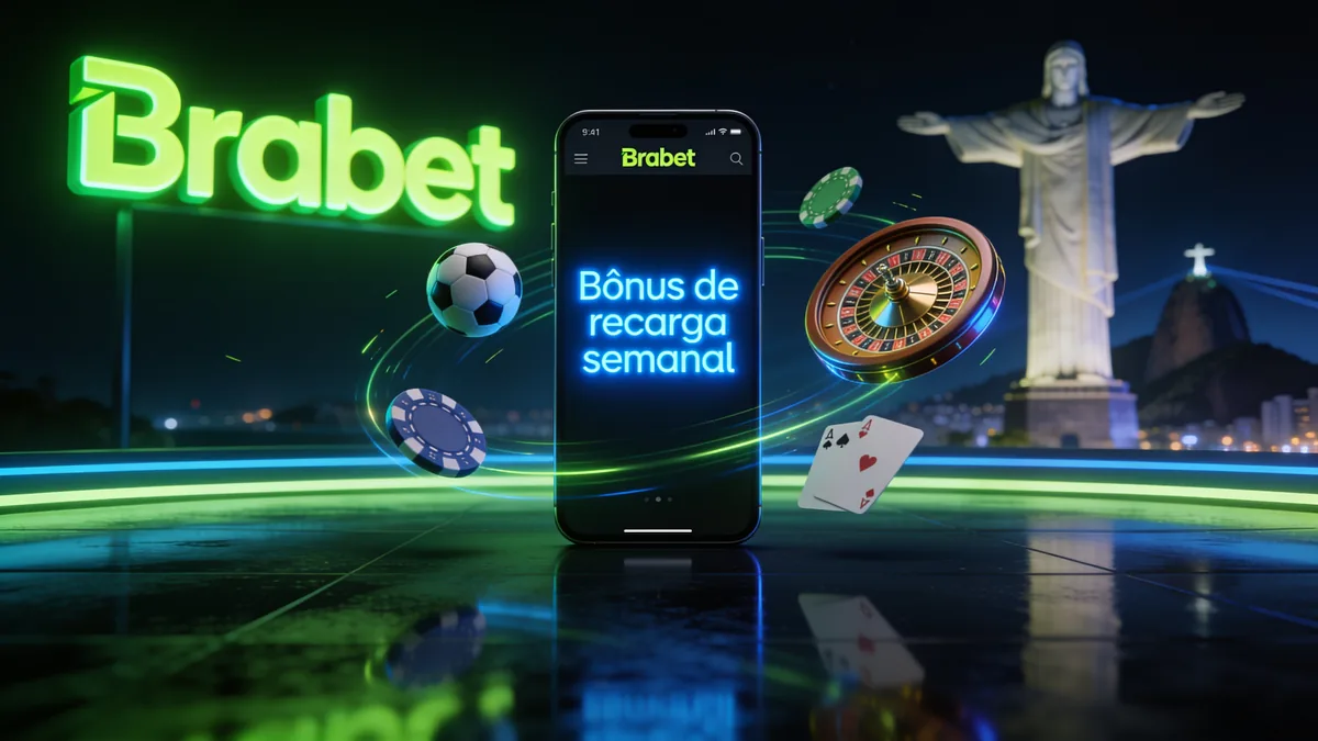 brabet no Brasil — Bônus de recarga semanal